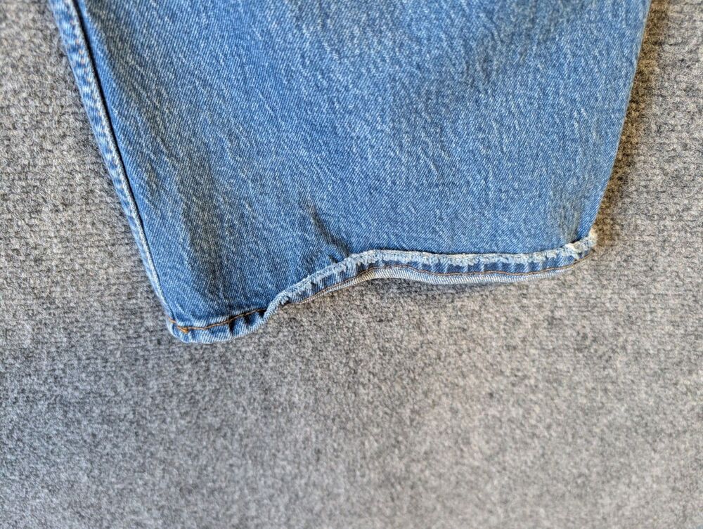 Abercrombie Jeans Women 33 16S 90s Baggy Low Rise Curve Love Distressed - Picture 13 of 15
